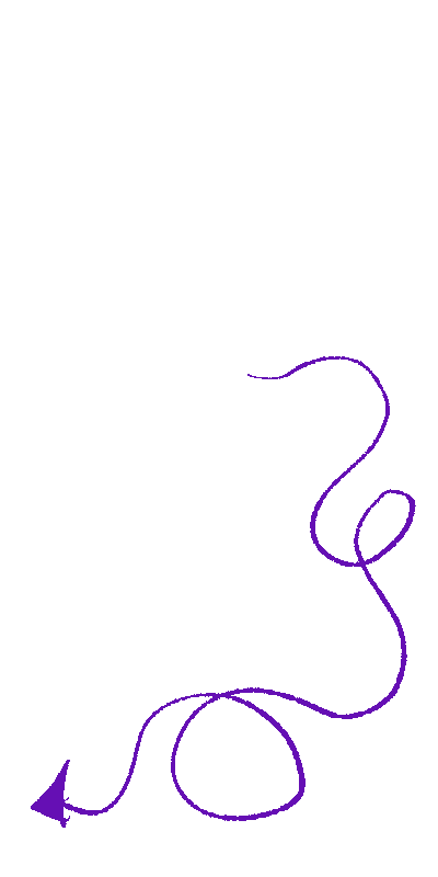 Just a purple arrow